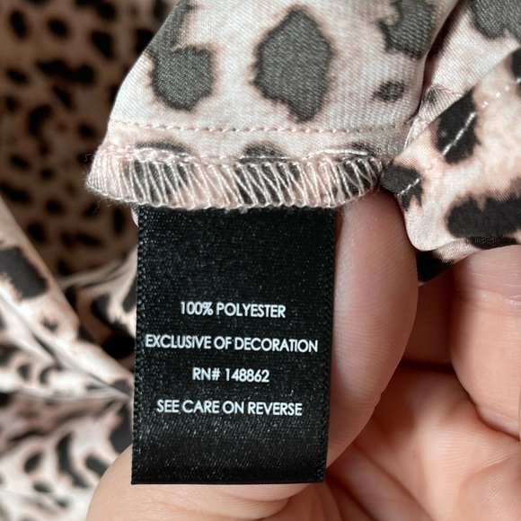 NWT TORRID Sophie Leopard Satin Charmeuse Camisole - Picture 11 of 12